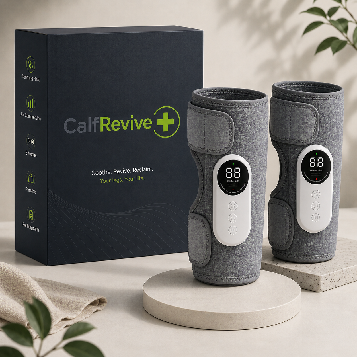 CalfRevive™ Heated Leg Massager