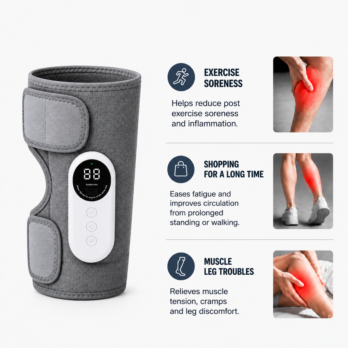 CalfVivePro™ Heated Leg Massager